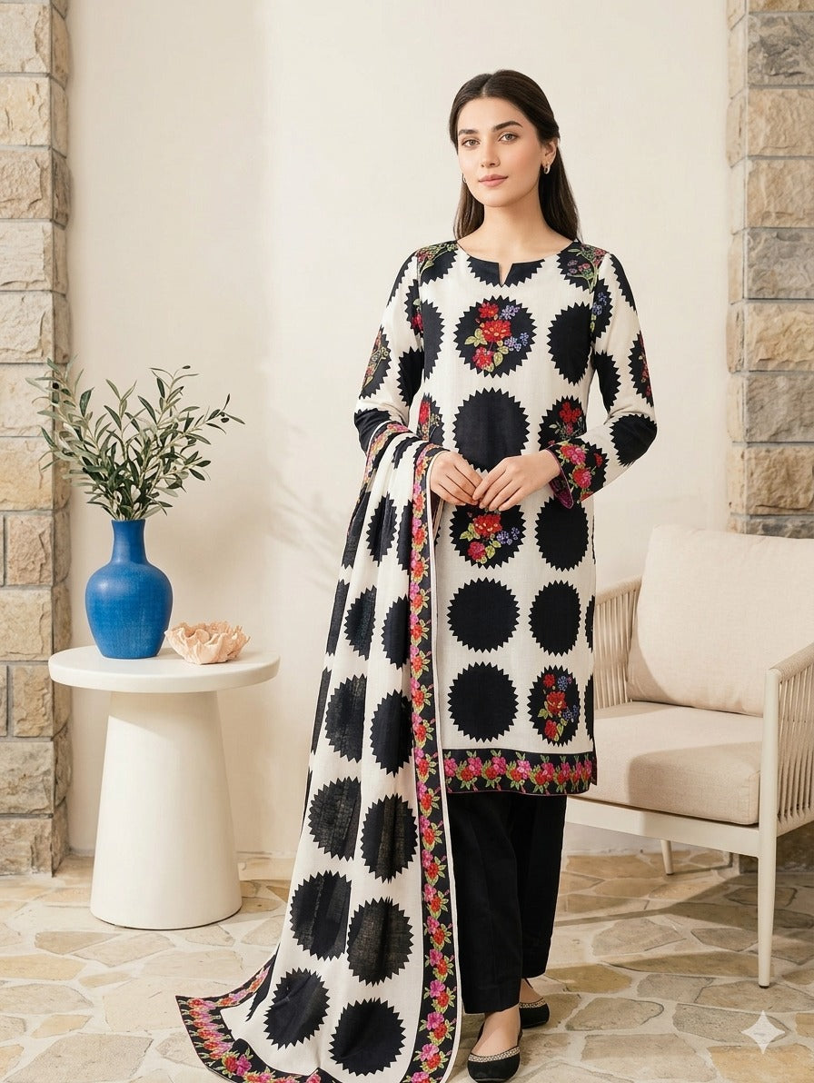 Bin Inam By Jubilee Luxury Printed Summer Lawn 3pc-2-D3