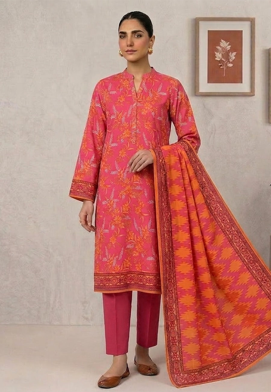 Bin Inam By Jubilee Luxury Printed Summer Lawn 3pc-3-D17