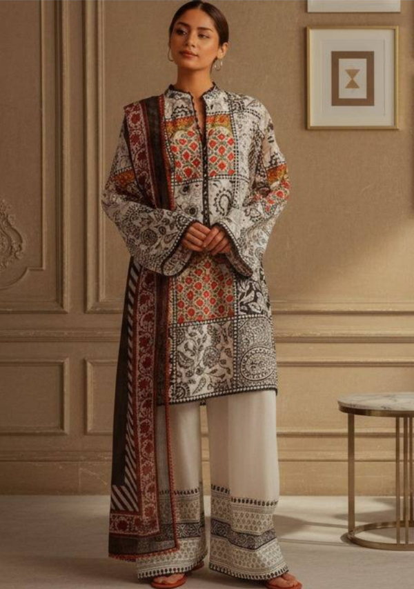 Coco By Zara Shahjahan Lawn 3pc Vol-1.D3