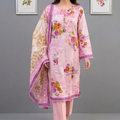 Elaya Premium Printed Lawn 3pc Suit Vol-1-D4