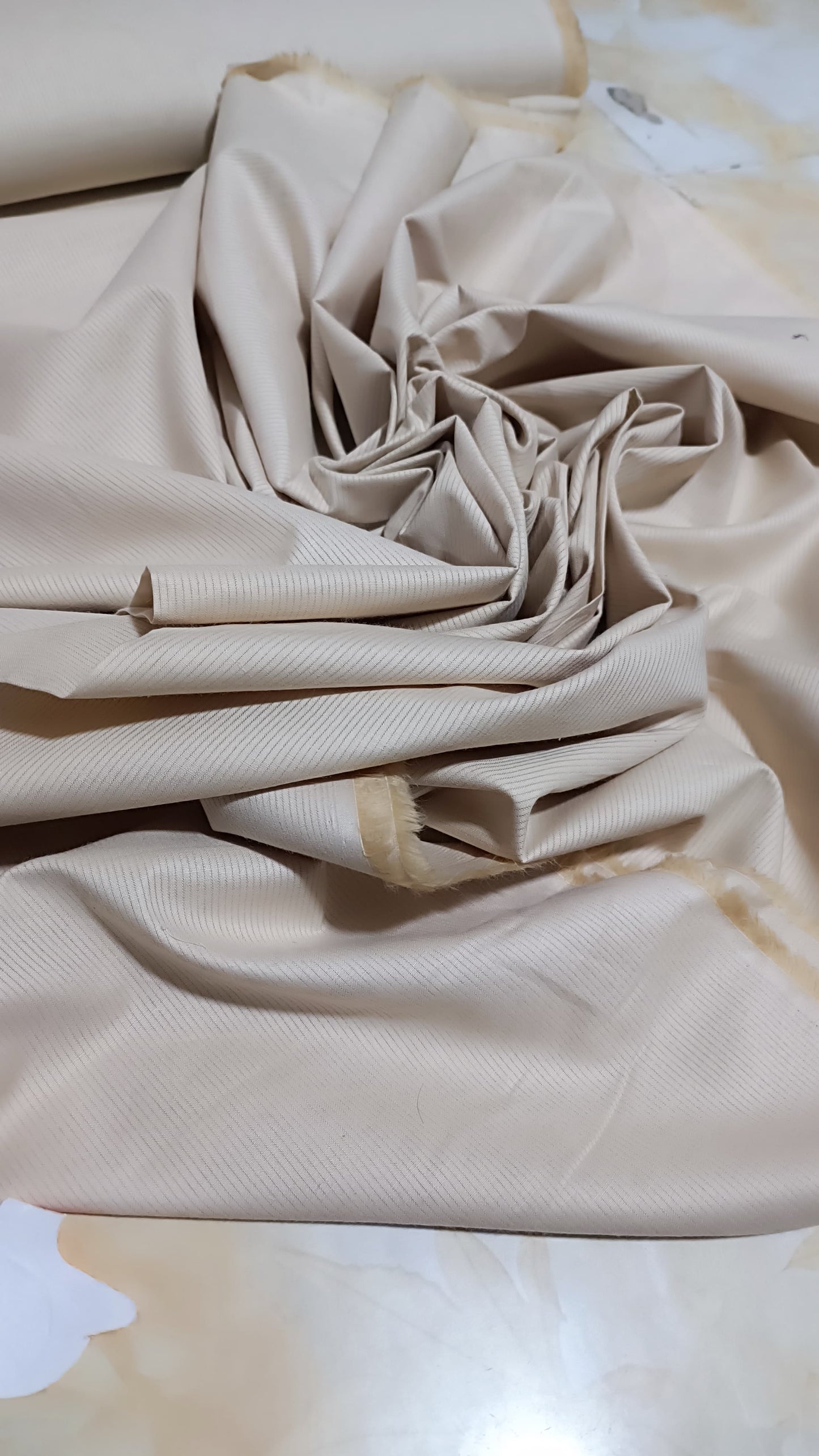 PLAIN INDIAN DORIYA TROUSER IN SKIN