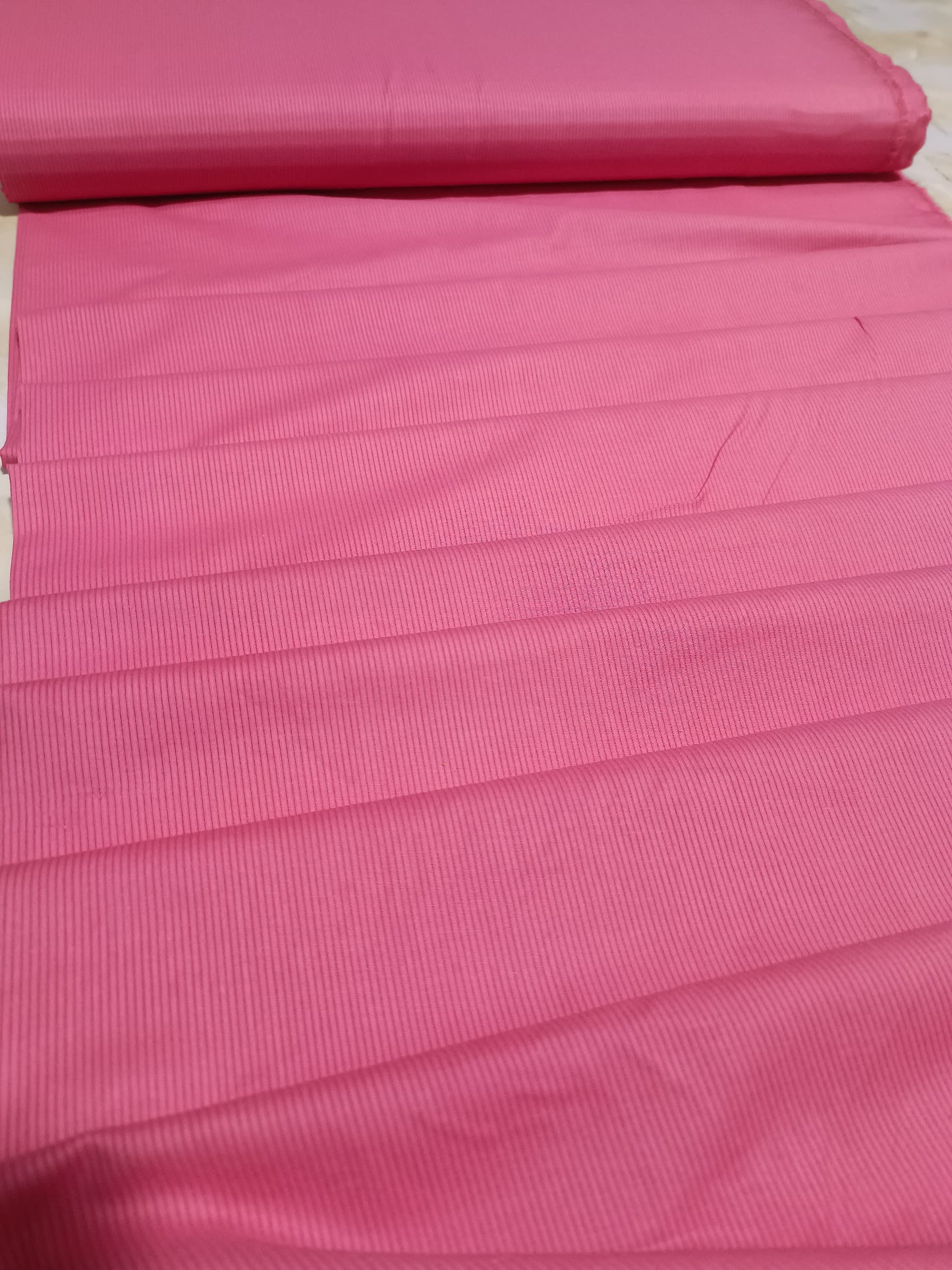 PLAIN INDIAN DORIYA TROUSER IN CARROT PINK