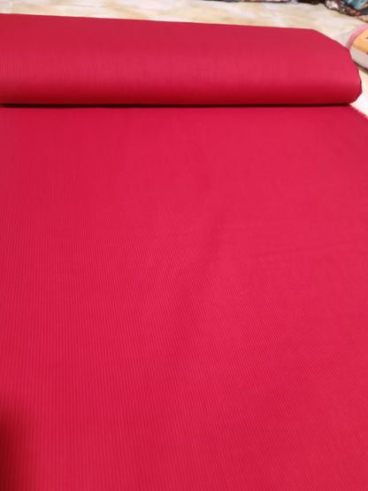 PLAIN INDIAN DORIYA TROUSER IN FRESH RED