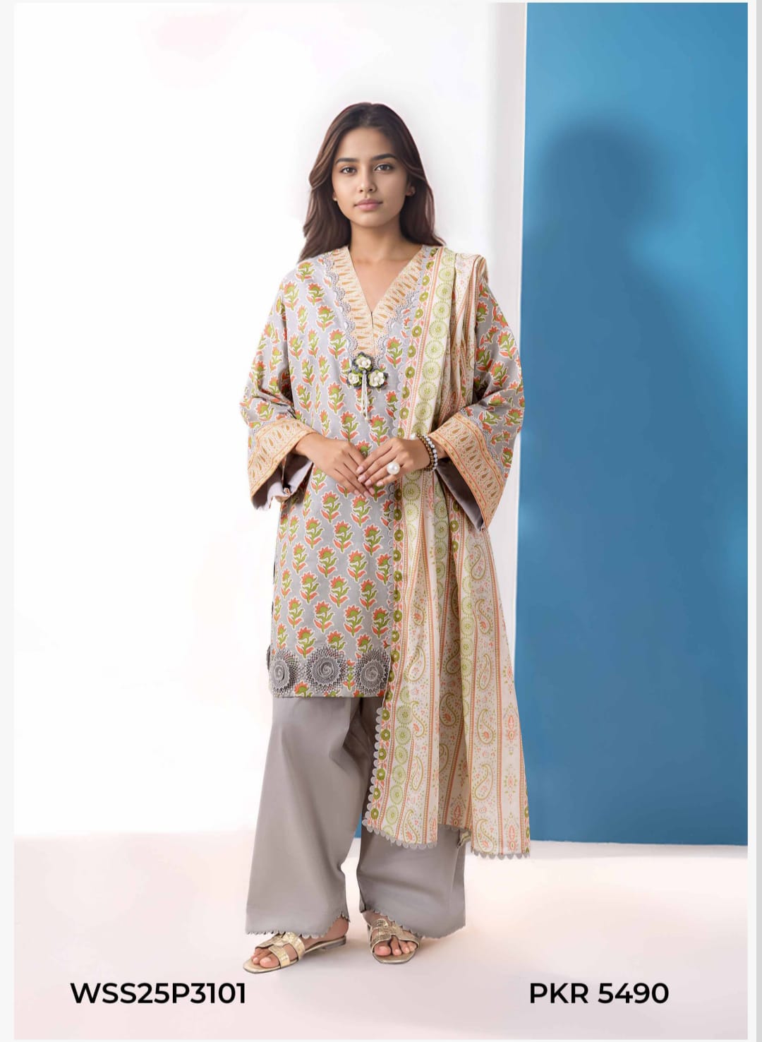 BONANZA SATRANGI PRINTED 3PC D3