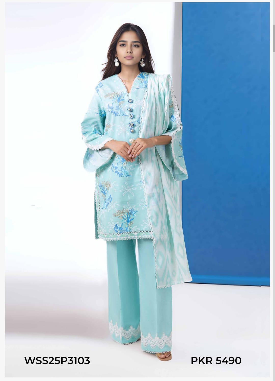 BONANZA SATRANGI PRINTED 3PC D4