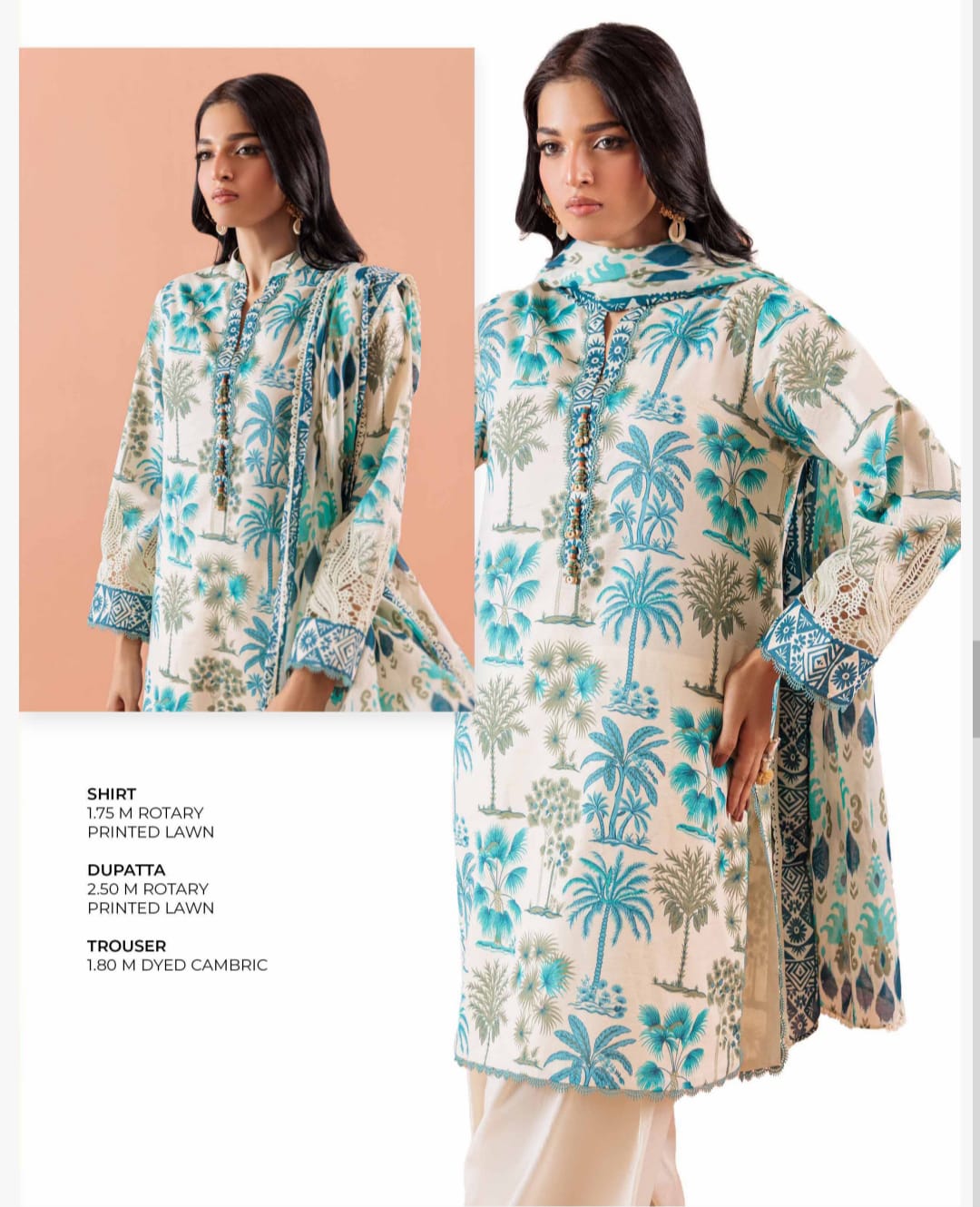 BONANZA SATRANGI PRINTED 3PC D1