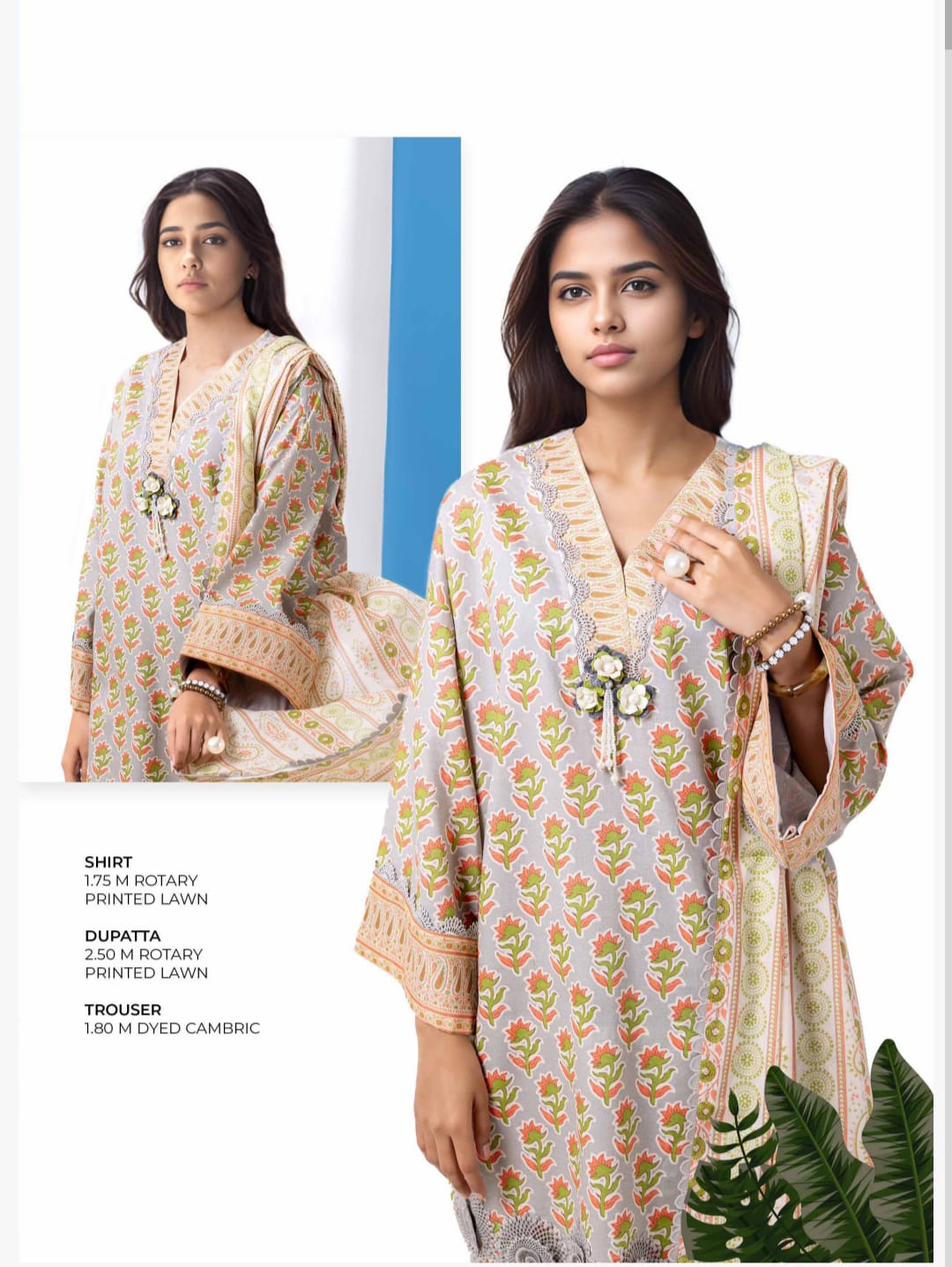 BONANZA SATRANGI PRINTED 3PC D3