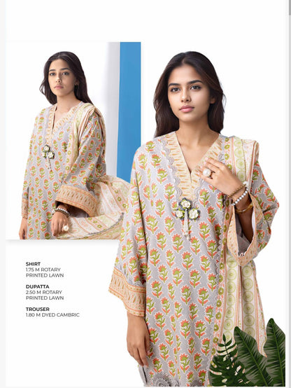 BONANZA SATRANGI PRINTED 3PC D3