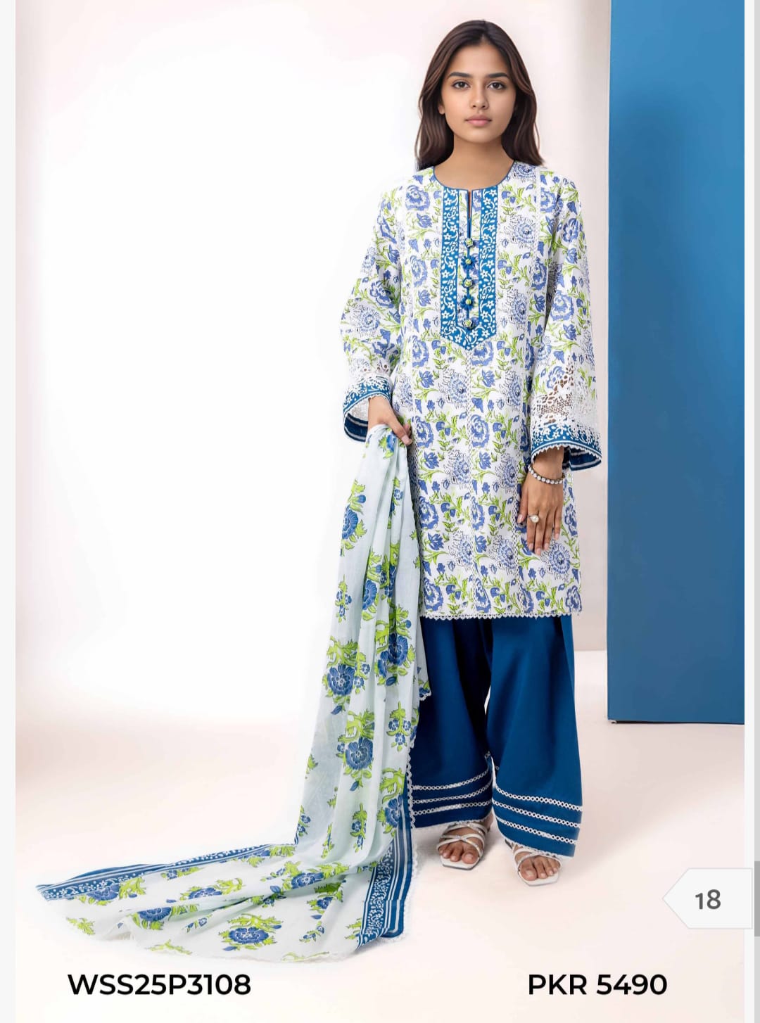 BONANZA SATRANGI PRINTED 3PC D8