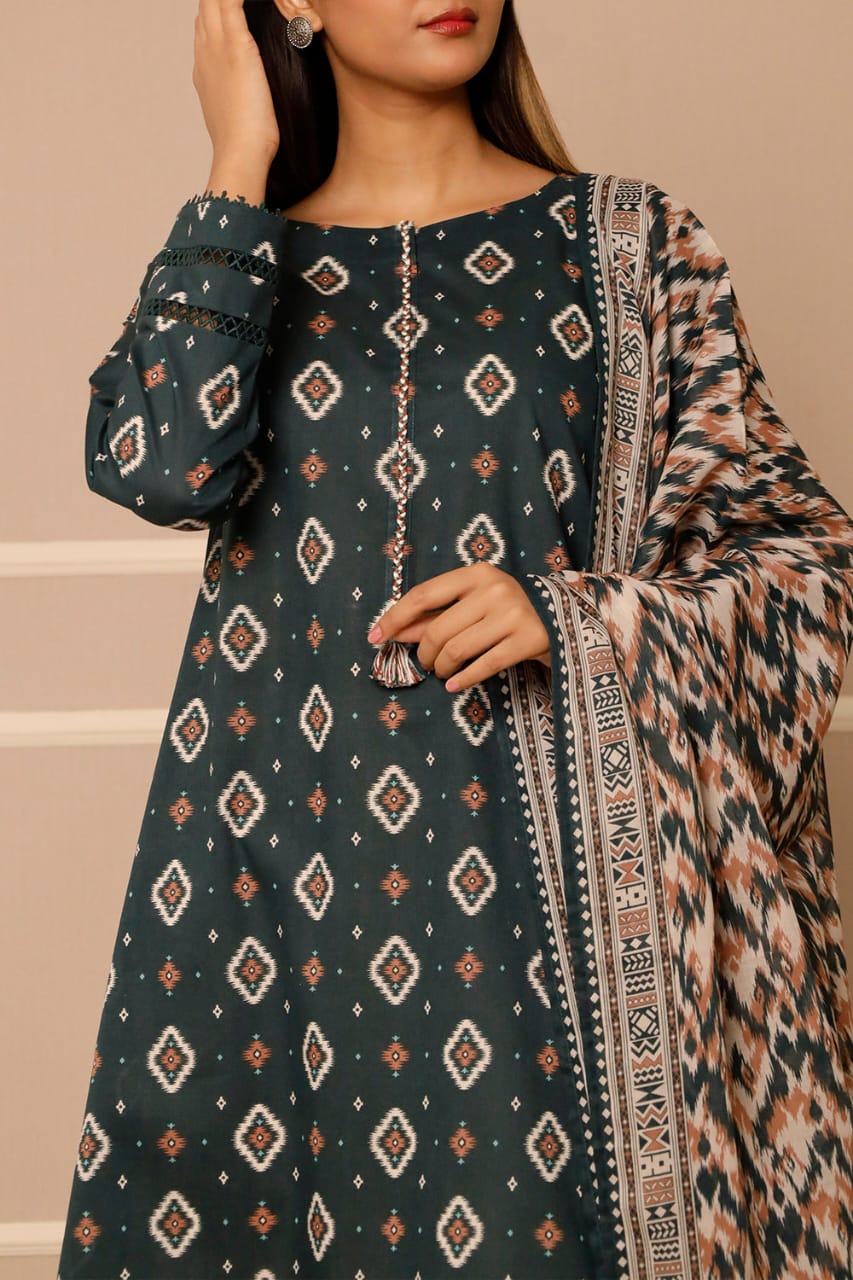 SAYA PRINTED 3PC D8