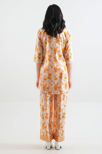 SAYA ALLOVER PRINTED 2PC D4