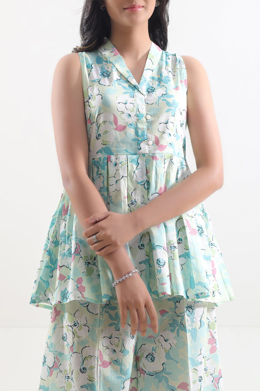 SAYA ALLOVER PRINTED 2PC D6