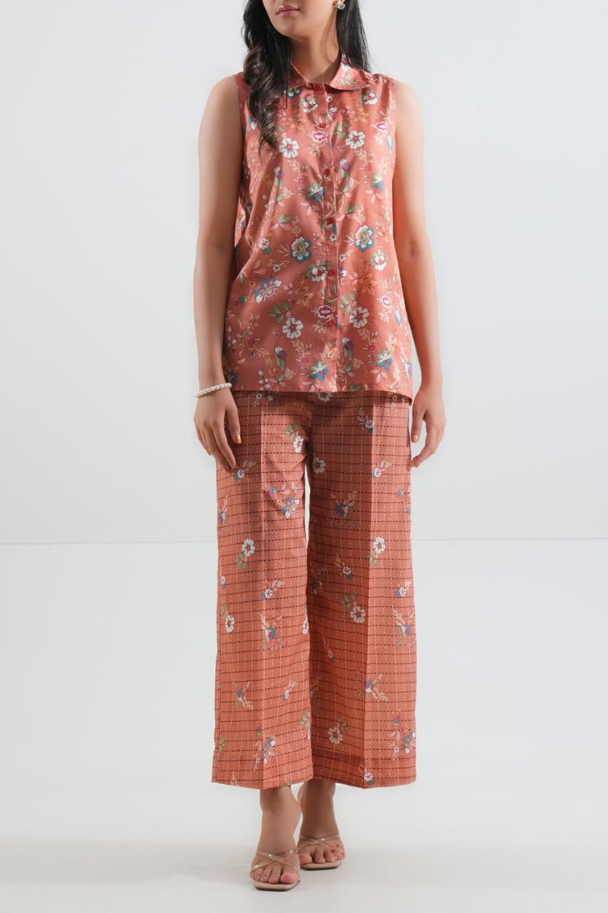 SAYA ALLOVER PRINTED 2PC D7