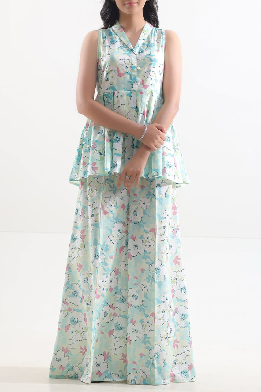 SAYA ALLOVER PRINTED 2PC D6