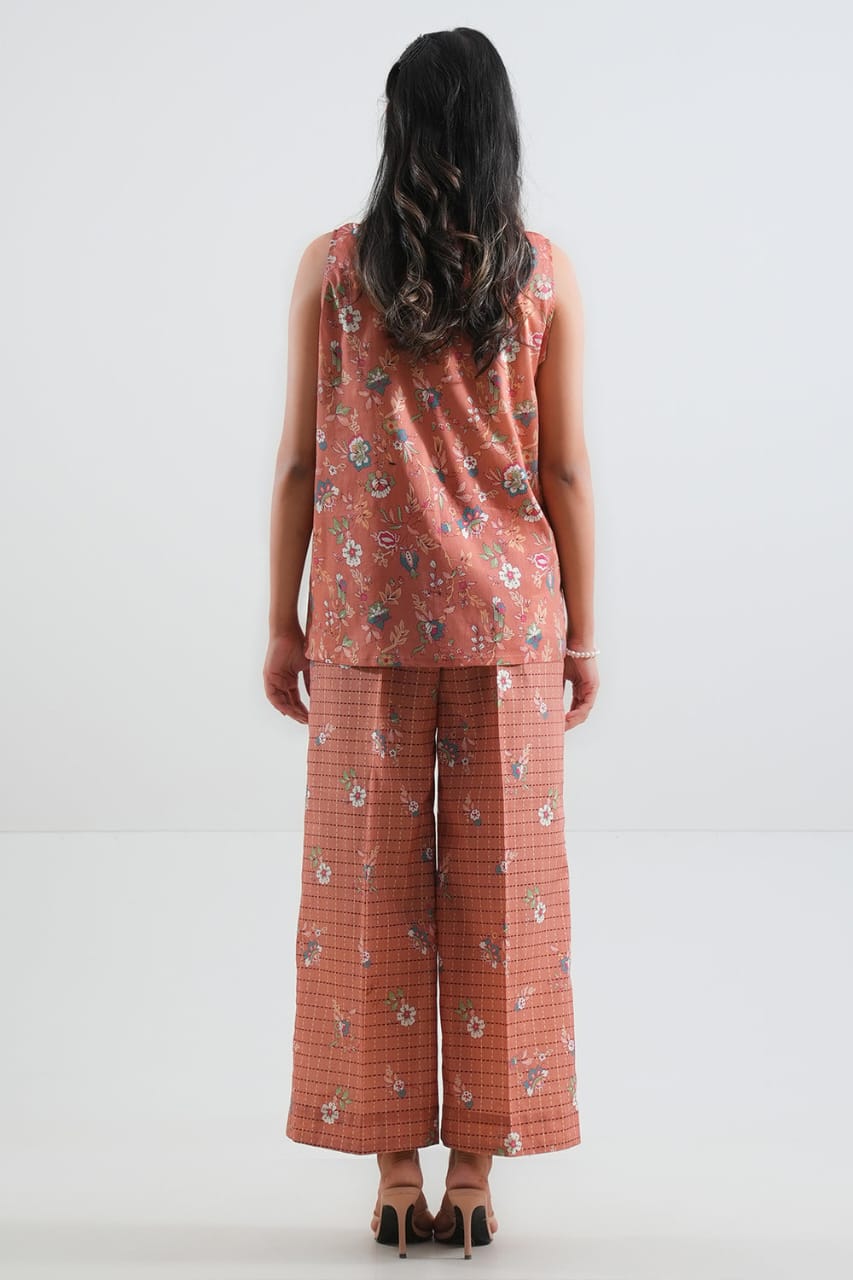SAYA ALLOVER PRINTED 2PC D7
