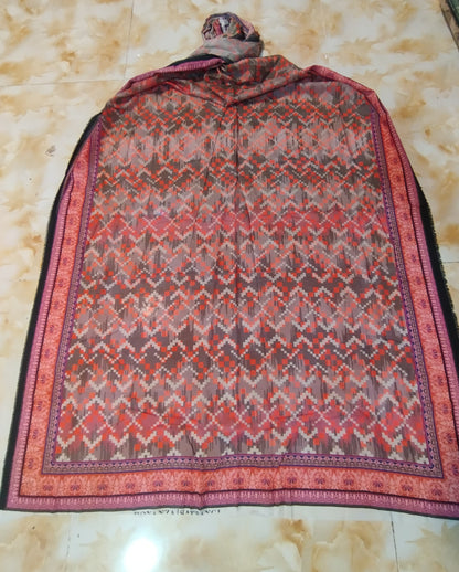 BONANZA SATRANGI PRINTED LAWN SINGLE DOPPATA D3