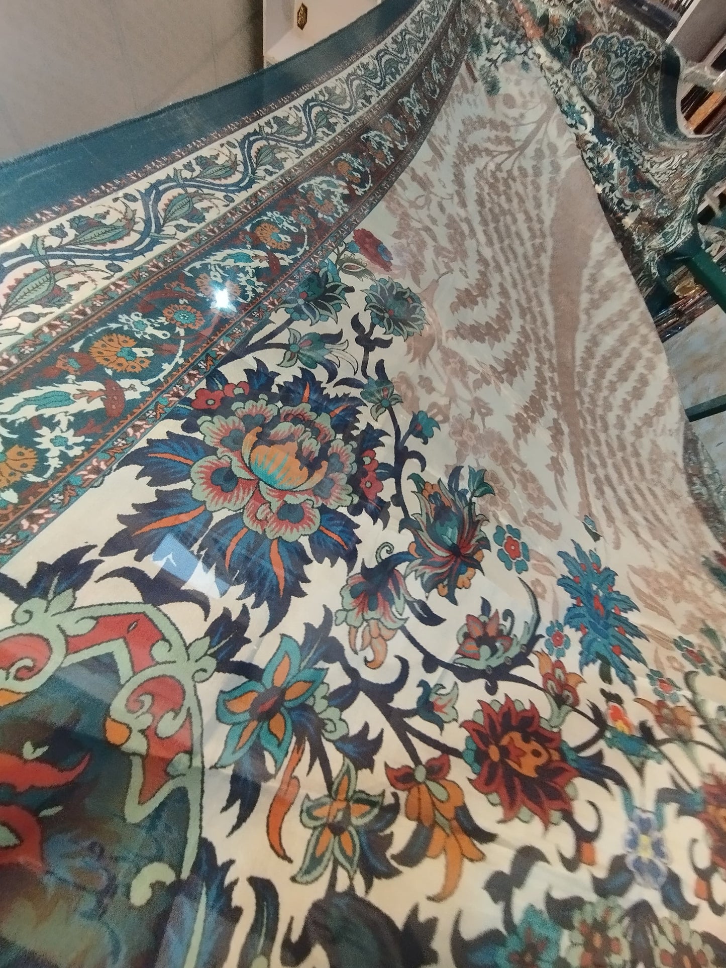 KHAADI PRINTED LAWN SINGLE DOPPATA D4