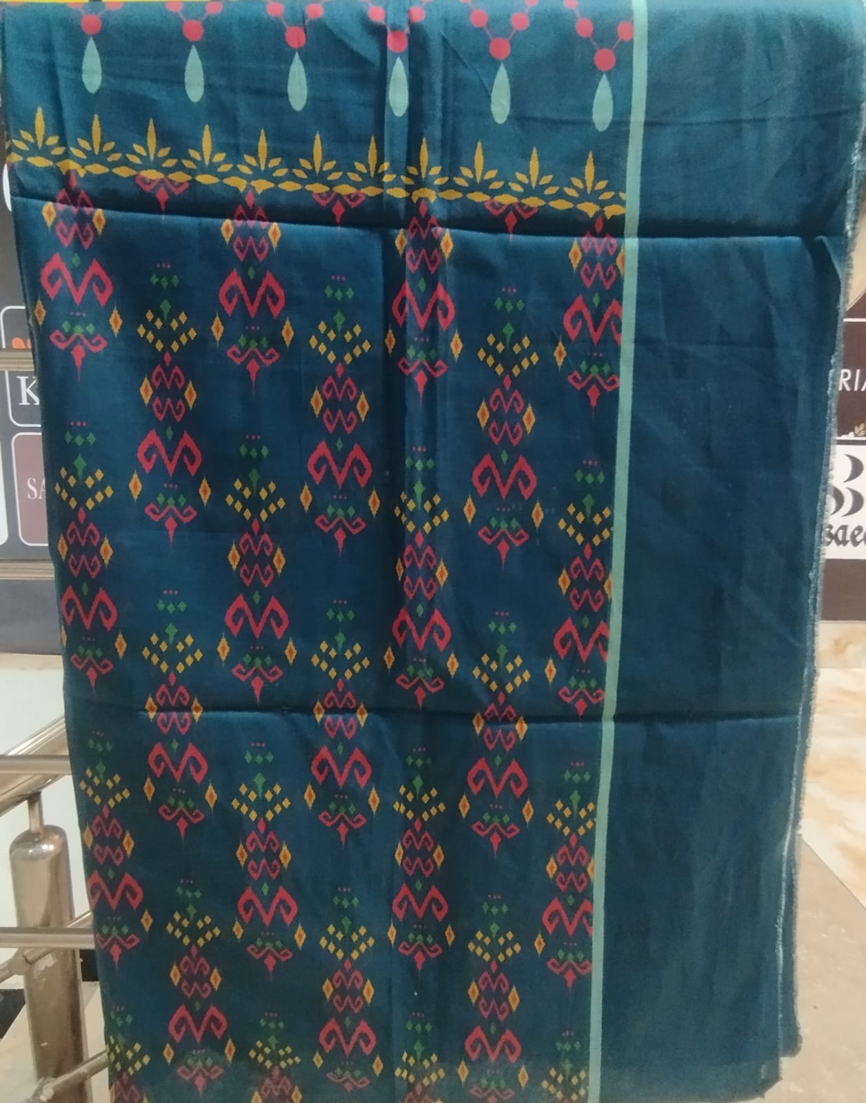 BIN SAEED PRINTED LAWN SINGLE DOPPATA D7