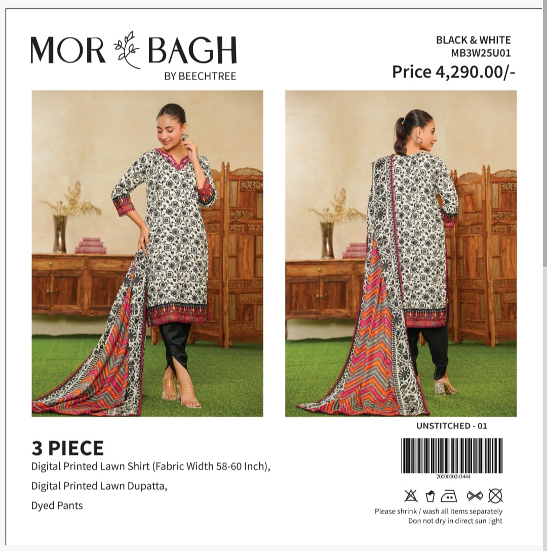 MORBHAGH BY BEECHTREE PRINTED 3PC D4
