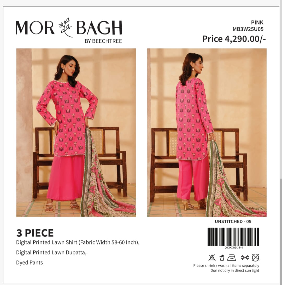 MORBHAGH BY BEECHTREE PRINTED 3PC D2