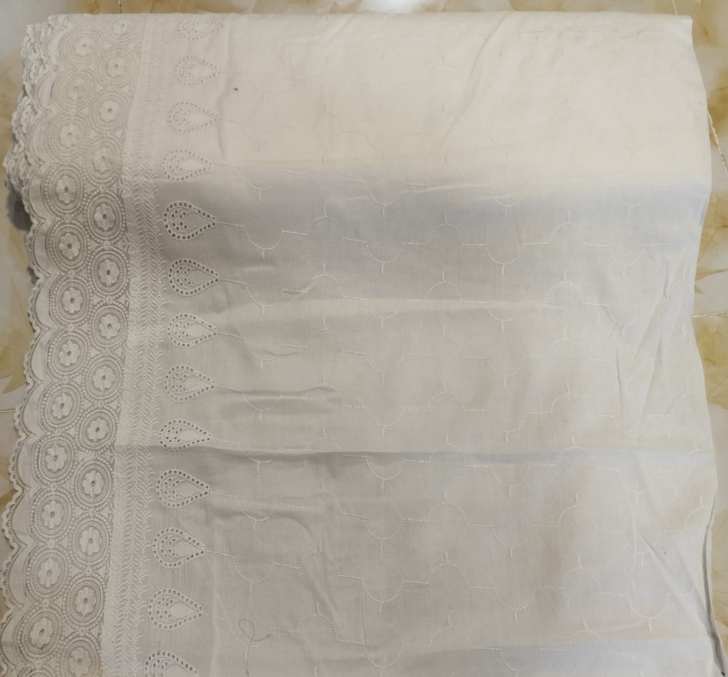 WHITE CHICKEN TROUSER TISSUE PANCHA D1