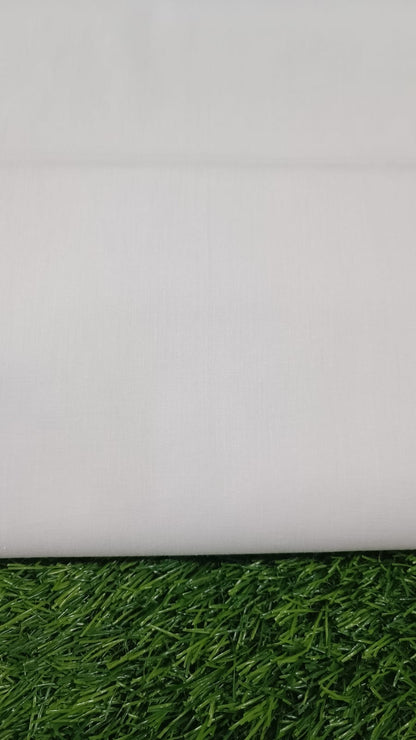 WHITE CHICKEN EMBROIDERED 3PC D6