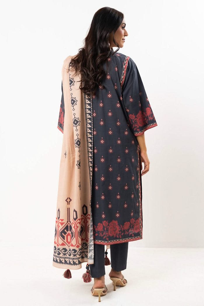 ALKARAM 2PC SHIRT & DUPPATA D5