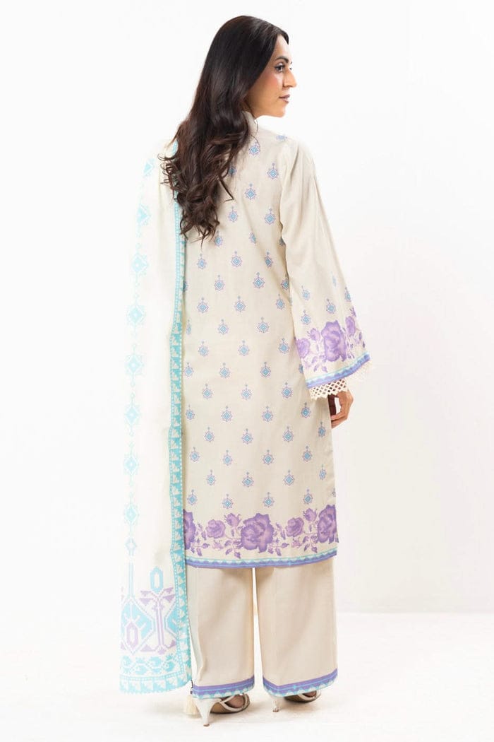 ALKARAM 2PC SHIRT & DUPPATA D6