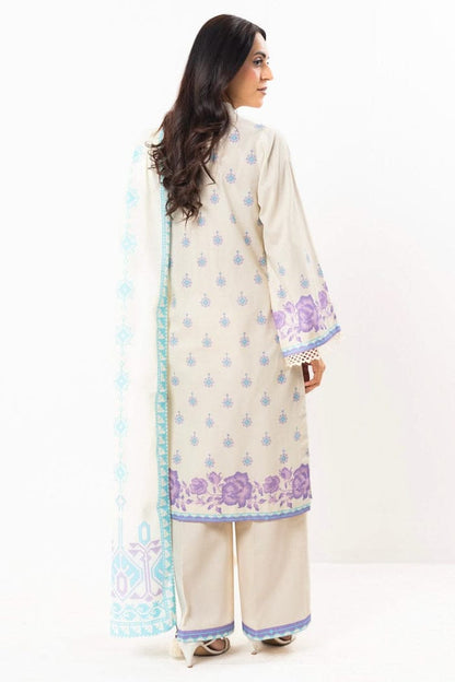 ALKARAM 2PC SHIRT & DUPPATA D6