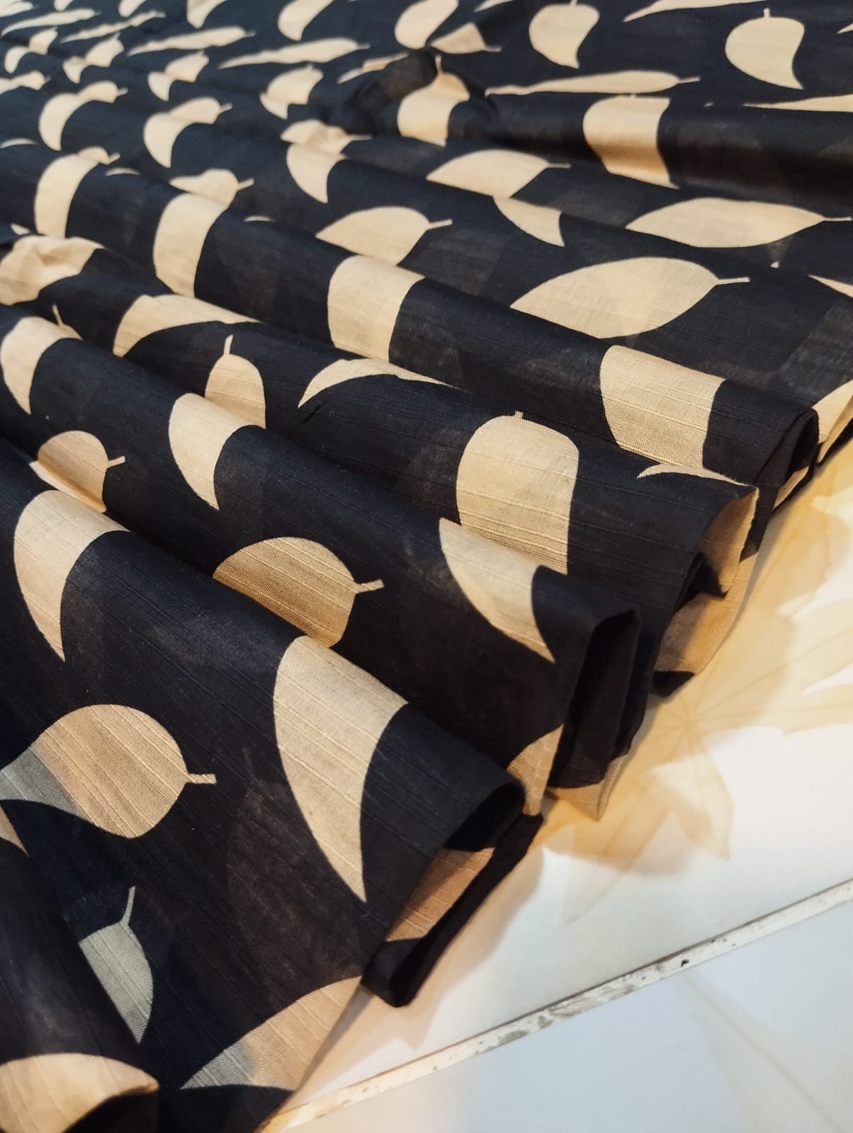 BLACK N WHITE ALLOVER BANADORA 2PC D1