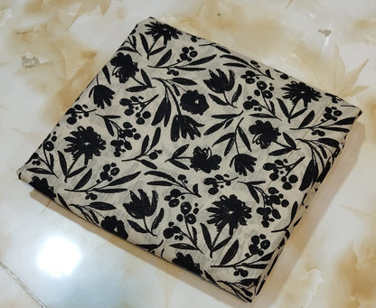 BLACK N WHITE ALLOVER BANADORA 2PC D2