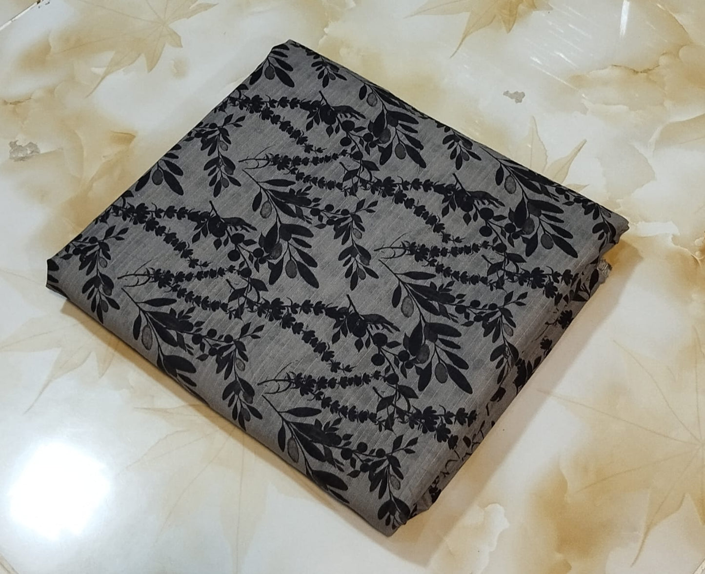 BLACK N WHITE ALLOVER BANADORA 2PC D8