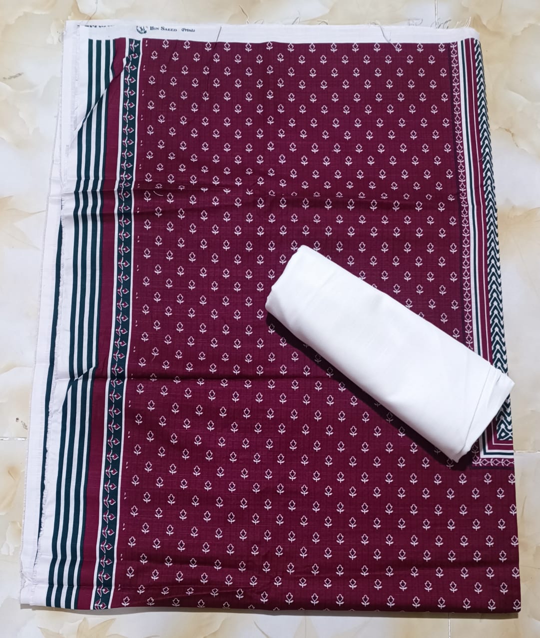 Bin Saeed Printed 2pc D11