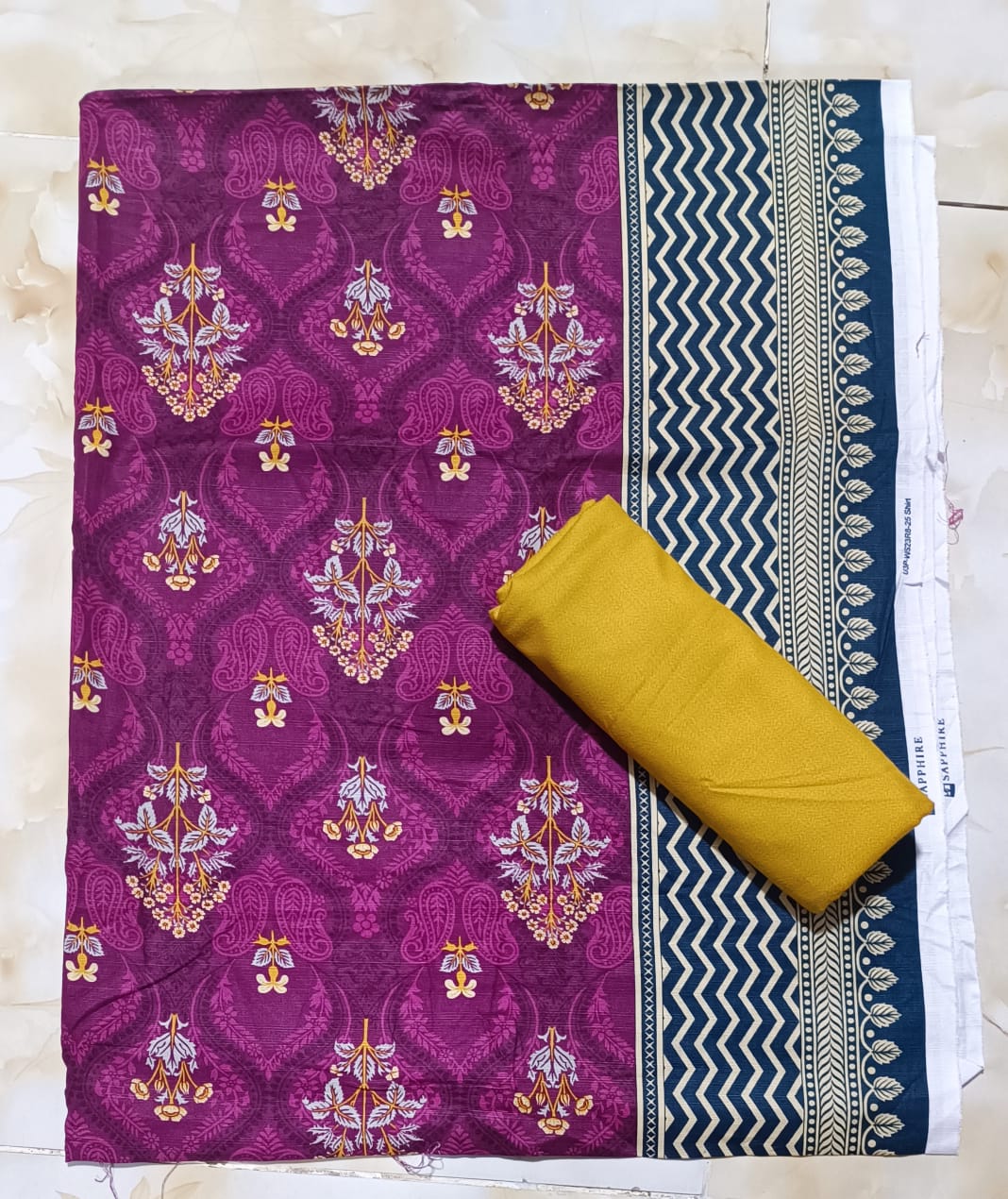 Sapphire Printed 2pc D11