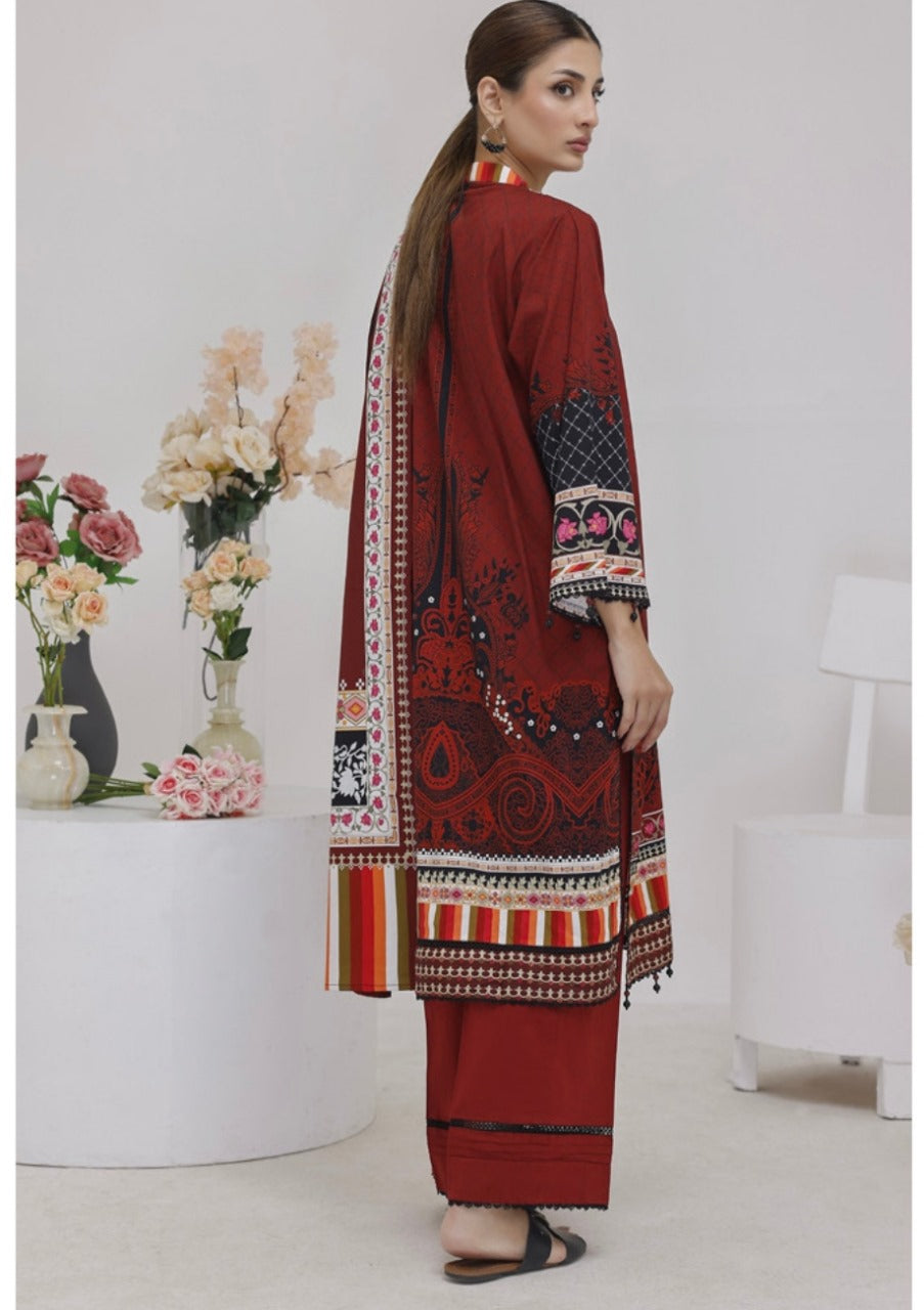Salina Printed Linen 3pc vol.01 D2