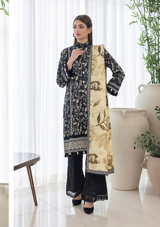 Salina Printed Linen 3pc vol.01 D13