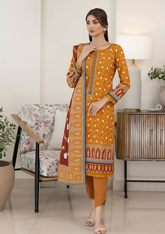 Salina Printed Linen 3pc vol.01 D10