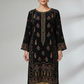 Bin Inam's Embroidered Velvet 2pc D4