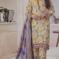 Malai By Bin Inam Printed Allover Lawn 3pc D9