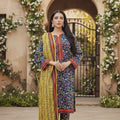 Malai By Bin Inam Printed Allover Lawn 3pc D6