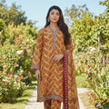 Malai By Bin Inam Printed Allover Lawn 3pc D10