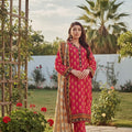 Malai By Bin Inam Printed Allover Lawn 3pc D7