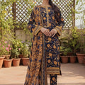 Malai By Bin Inam Printed Allover Lawn 3pc D14