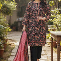 Malai By Bin Inam Printed Allover Lawn 3pc D12