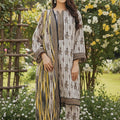 Malai By Bin Inam Printed Allover Lawn 3pc D13