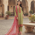 Malai By Bin Inam Printed Allover Lawn 3pc D15