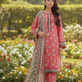 Malai By Bin Inam Printed Allover Lawn 3pc D18