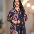 Reet By Bin Inam Printed Lawn 3pc d17