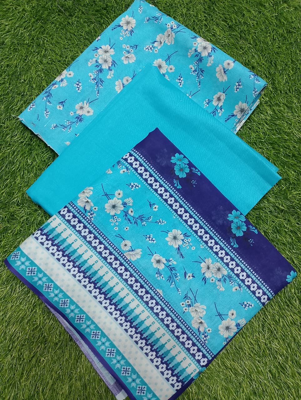 Insaf Misri Printed Lawn 3pc D9