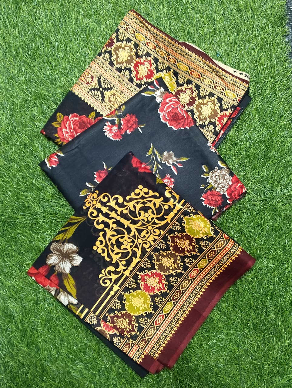 Insaf Misri Printed Lawn 3pc V2-D3